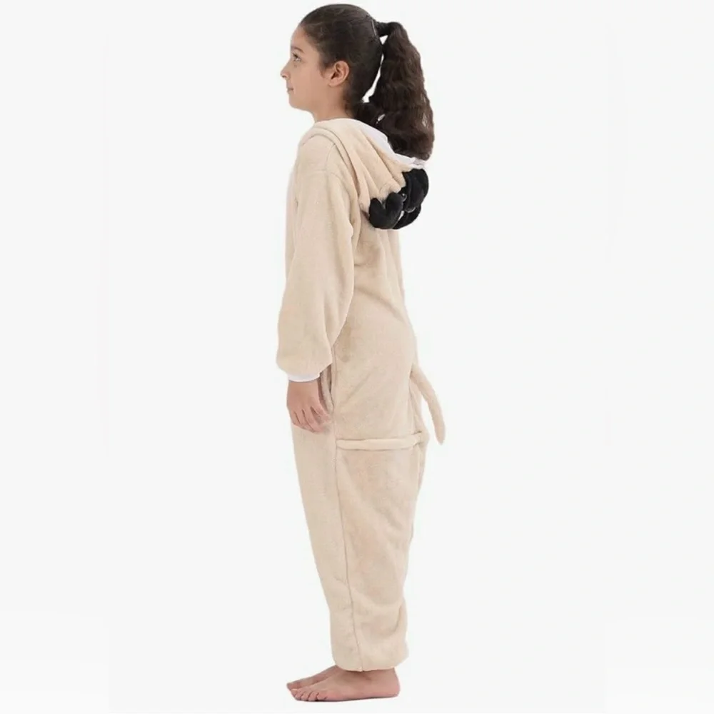 Kids Pug Dog onesie costume
